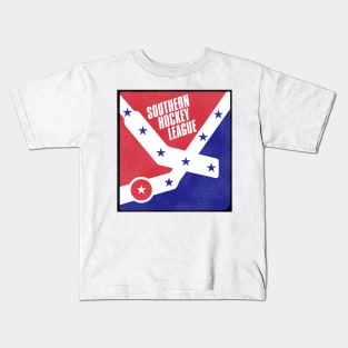 Defunct SHL Southern Hockey League Kids T-Shirt